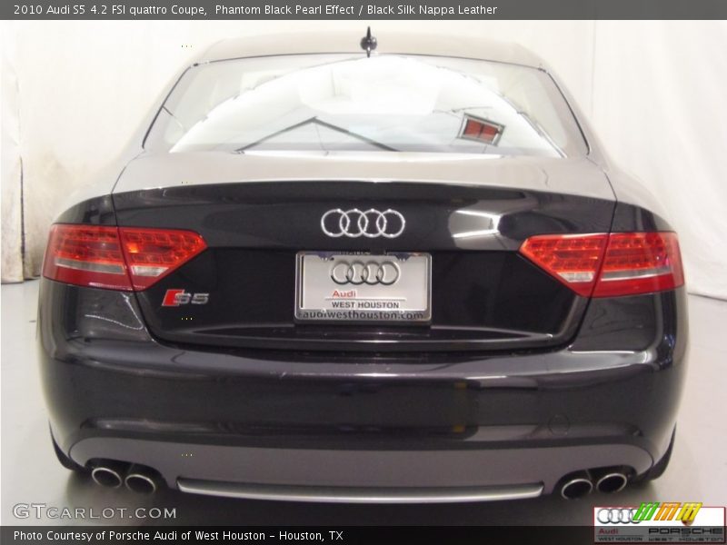 Phantom Black Pearl Effect / Black Silk Nappa Leather 2010 Audi S5 4.2 FSI quattro Coupe