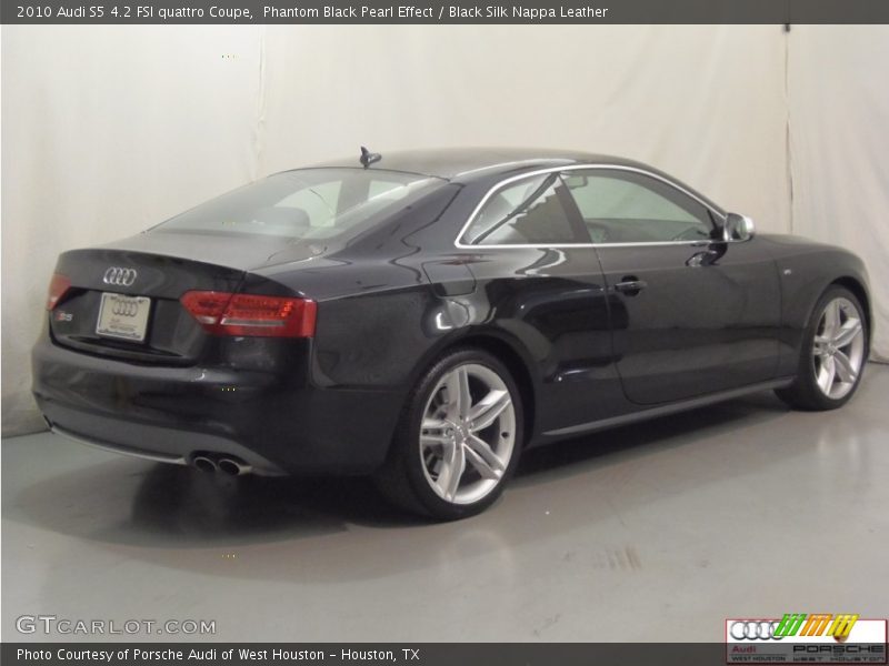 Phantom Black Pearl Effect / Black Silk Nappa Leather 2010 Audi S5 4.2 FSI quattro Coupe