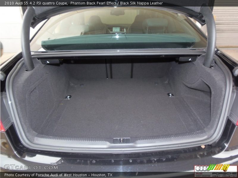 Phantom Black Pearl Effect / Black Silk Nappa Leather 2010 Audi S5 4.2 FSI quattro Coupe