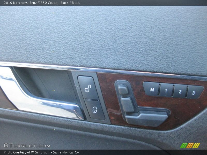 Black / Black 2010 Mercedes-Benz E 350 Coupe