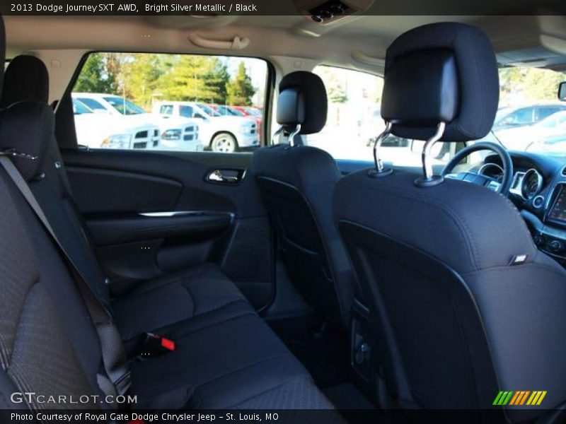 Bright Silver Metallic / Black 2013 Dodge Journey SXT AWD
