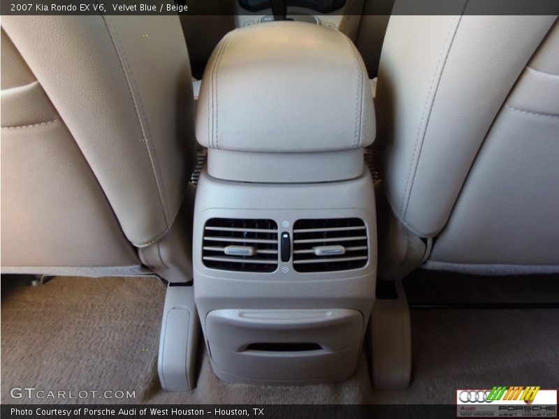 Velvet Blue / Beige 2007 Kia Rondo EX V6