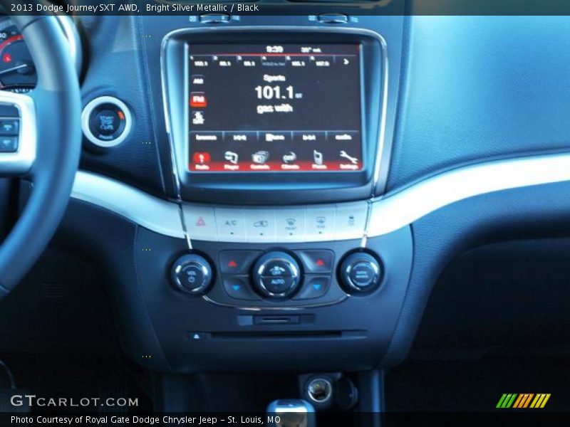 Bright Silver Metallic / Black 2013 Dodge Journey SXT AWD