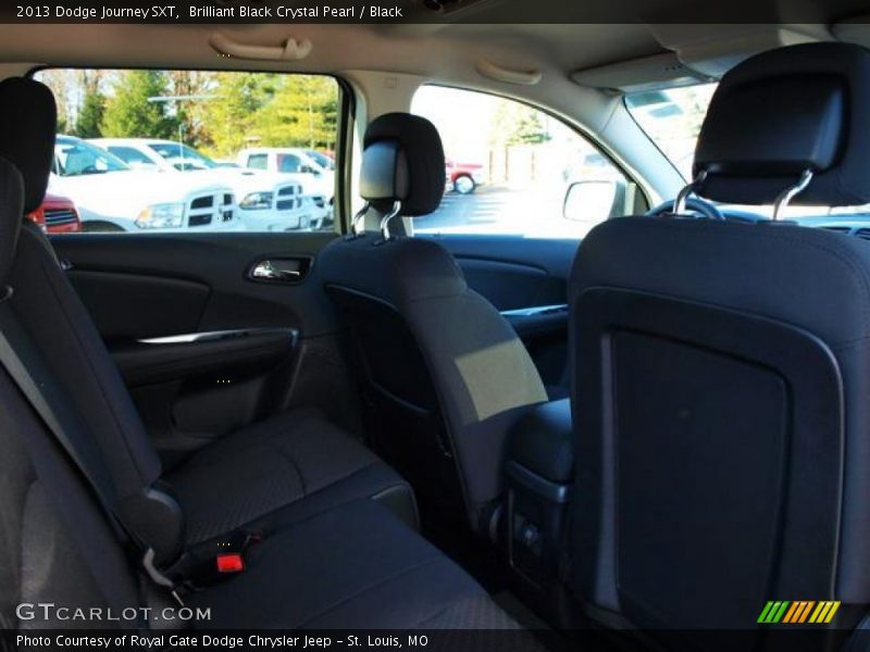Brilliant Black Crystal Pearl / Black 2013 Dodge Journey SXT