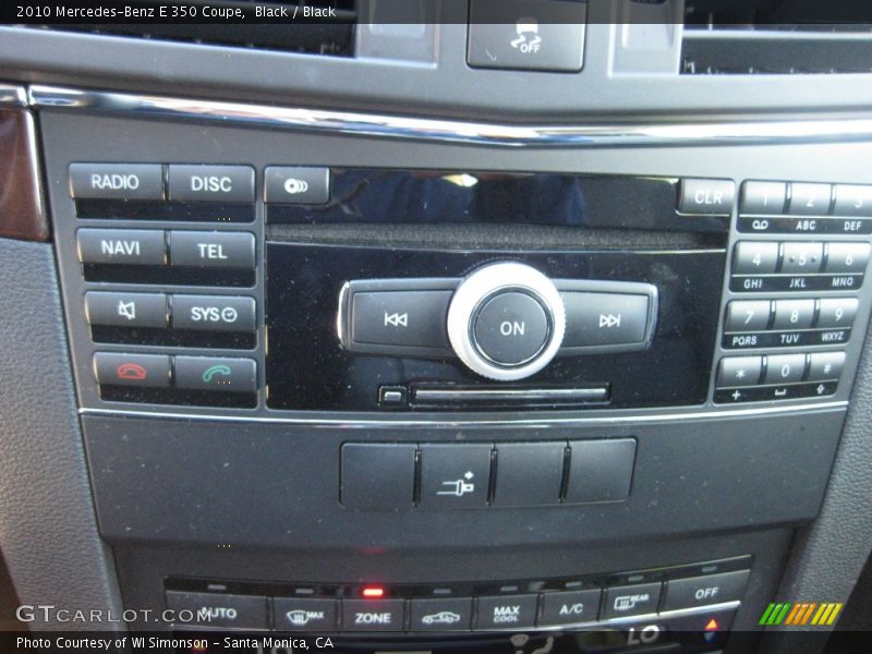 Black / Black 2010 Mercedes-Benz E 350 Coupe
