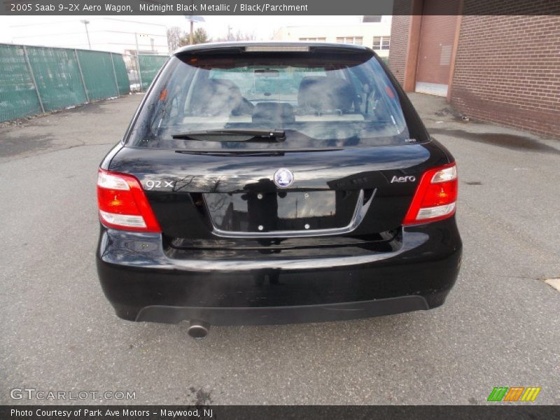 Midnight Black Metallic / Black/Parchment 2005 Saab 9-2X Aero Wagon