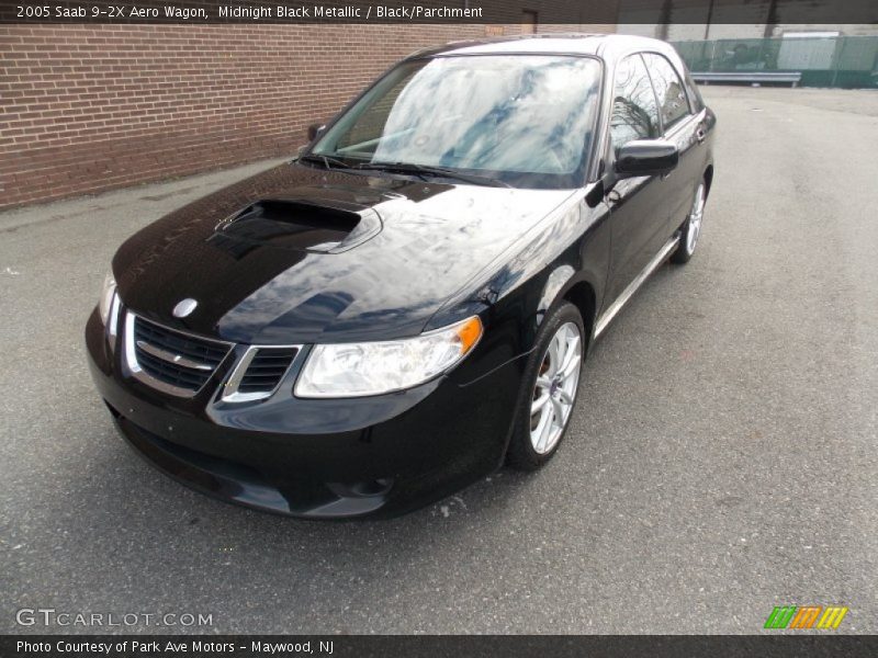 Midnight Black Metallic / Black/Parchment 2005 Saab 9-2X Aero Wagon