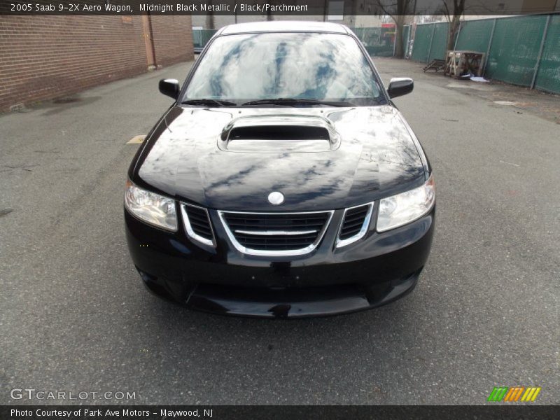 Midnight Black Metallic / Black/Parchment 2005 Saab 9-2X Aero Wagon