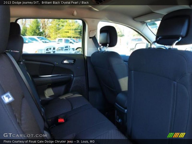 Brilliant Black Crystal Pearl / Black 2013 Dodge Journey SXT