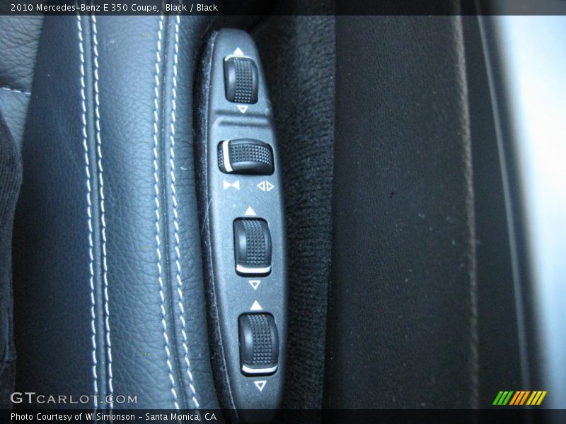 Black / Black 2010 Mercedes-Benz E 350 Coupe