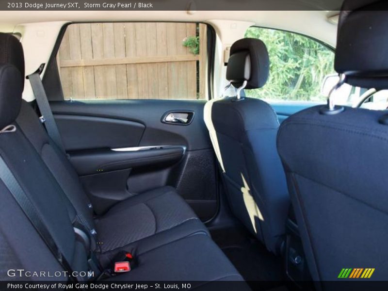 Storm Gray Pearl / Black 2013 Dodge Journey SXT