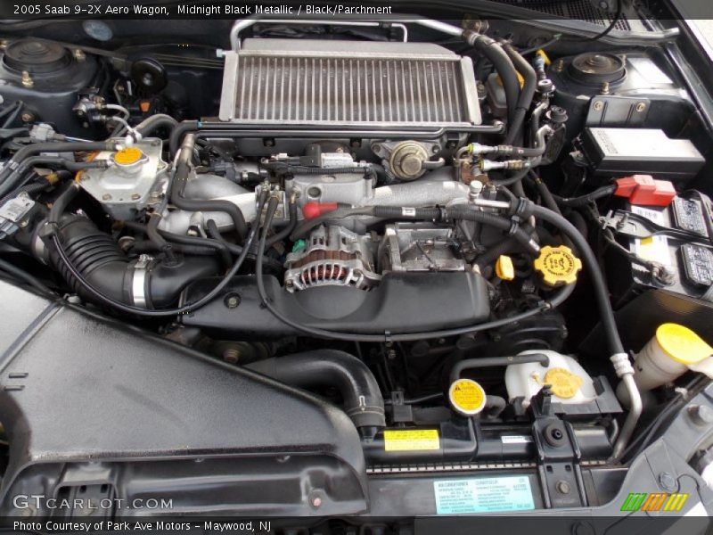  2005 9-2X Aero Wagon Engine - 2.0 Liter Turbocharged DOHC 16-Valve Flat 4 Cylinder