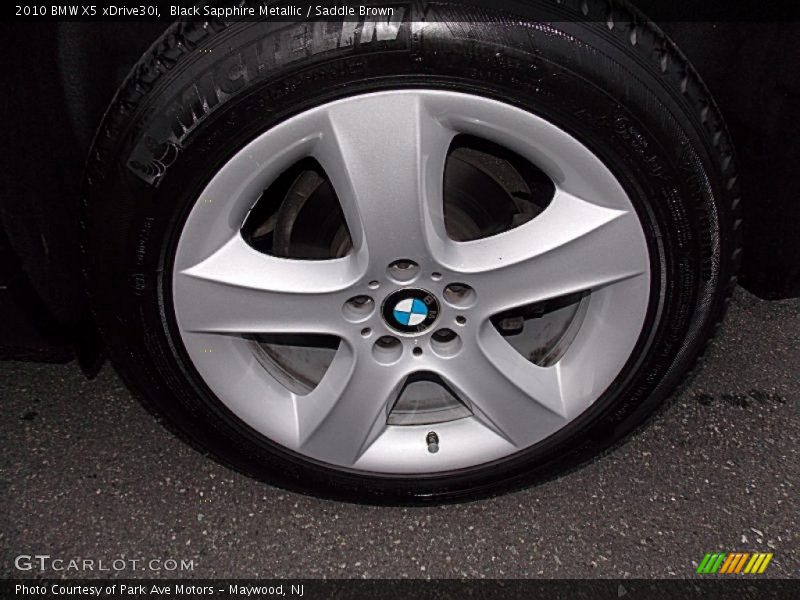 Black Sapphire Metallic / Saddle Brown 2010 BMW X5 xDrive30i