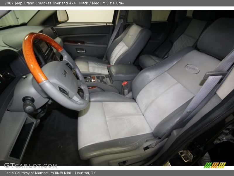 Black / Medium Slate Gray 2007 Jeep Grand Cherokee Overland 4x4