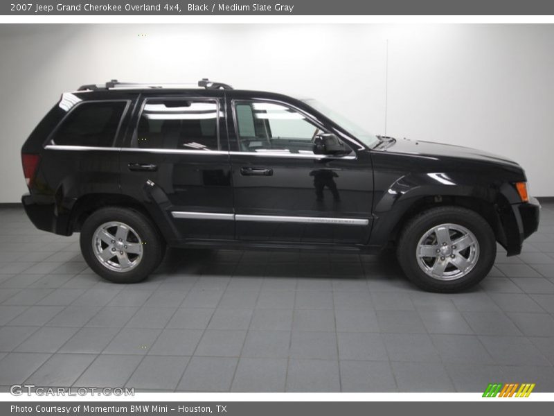 Black / Medium Slate Gray 2007 Jeep Grand Cherokee Overland 4x4