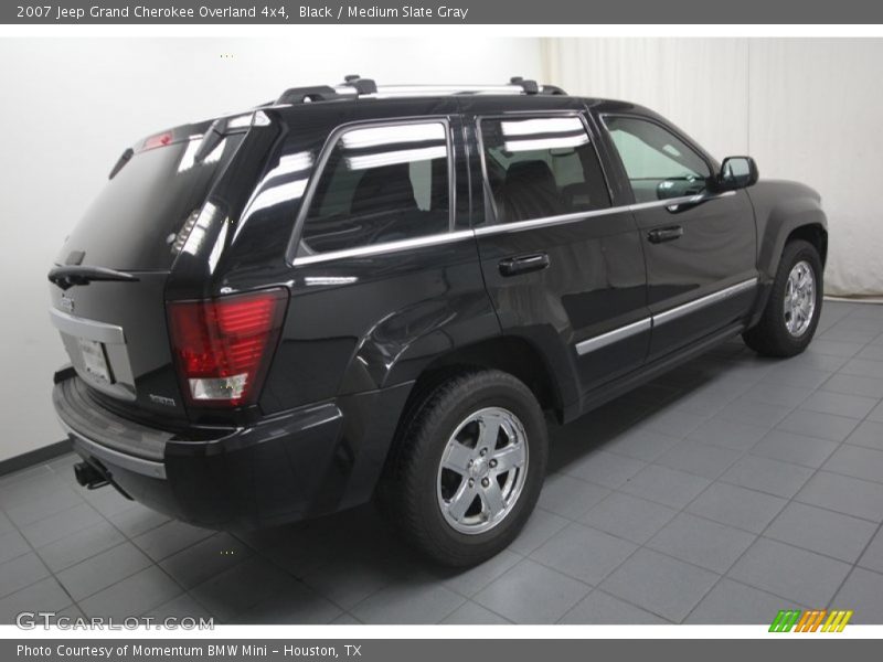 Black / Medium Slate Gray 2007 Jeep Grand Cherokee Overland 4x4