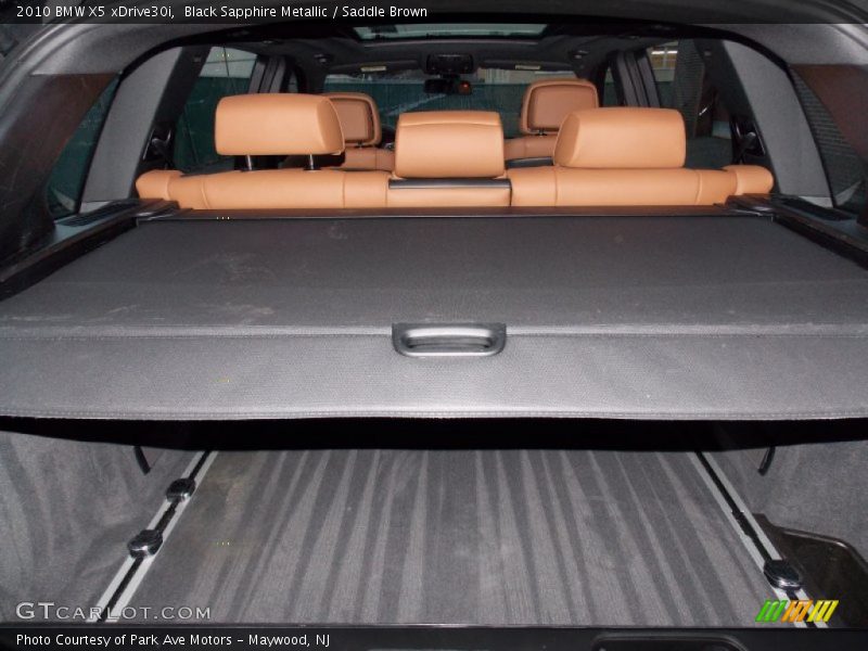 Black Sapphire Metallic / Saddle Brown 2010 BMW X5 xDrive30i
