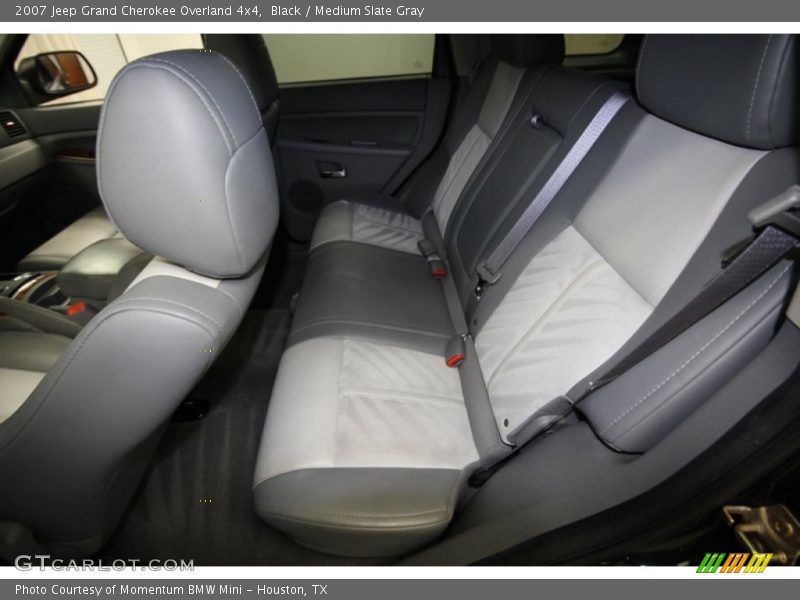 Black / Medium Slate Gray 2007 Jeep Grand Cherokee Overland 4x4