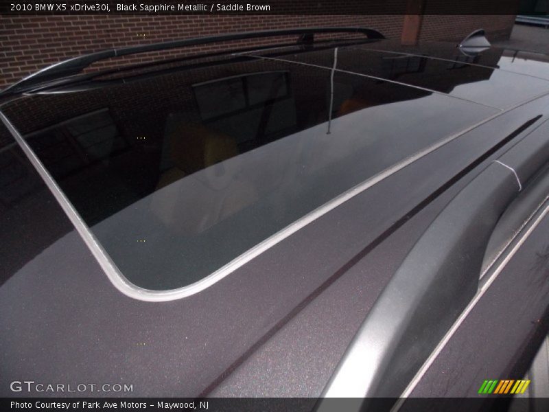 Black Sapphire Metallic / Saddle Brown 2010 BMW X5 xDrive30i