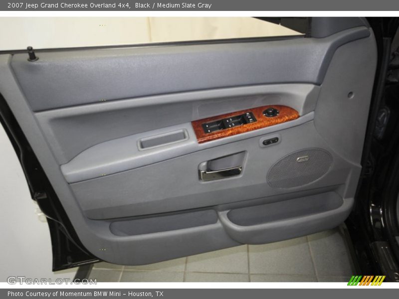 Black / Medium Slate Gray 2007 Jeep Grand Cherokee Overland 4x4