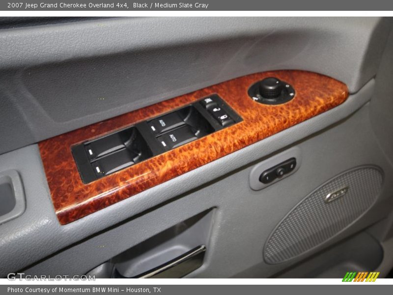 Black / Medium Slate Gray 2007 Jeep Grand Cherokee Overland 4x4