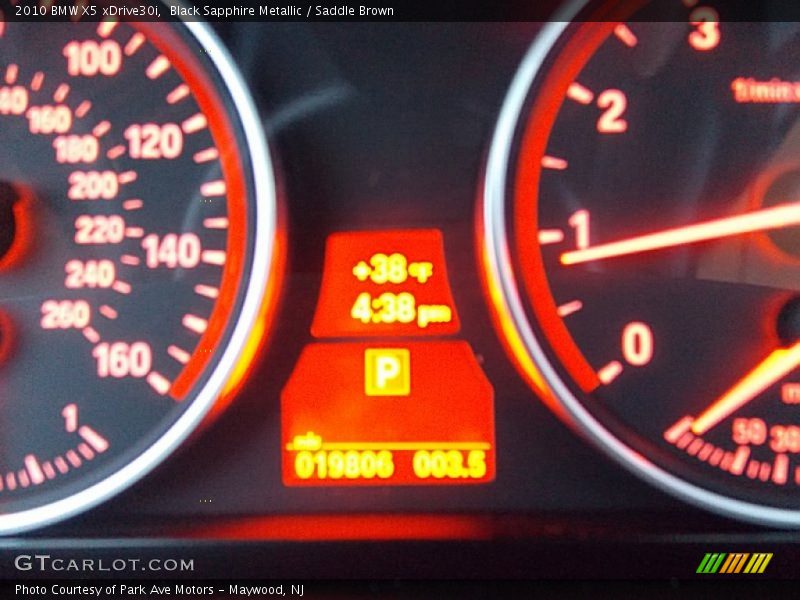 Black Sapphire Metallic / Saddle Brown 2010 BMW X5 xDrive30i