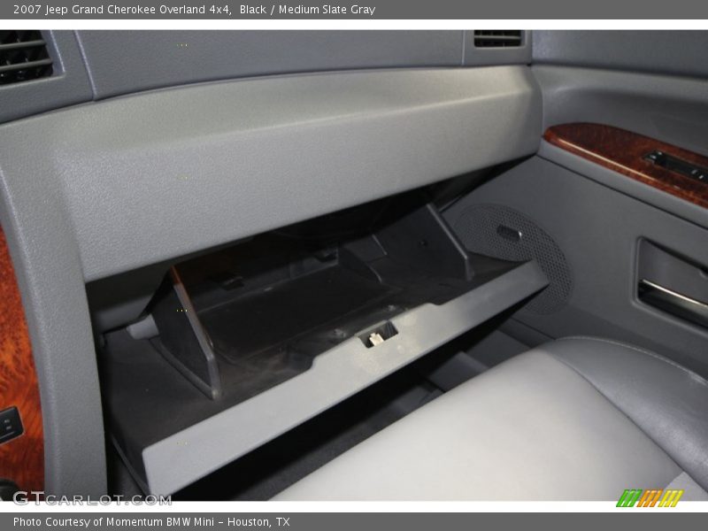 Black / Medium Slate Gray 2007 Jeep Grand Cherokee Overland 4x4