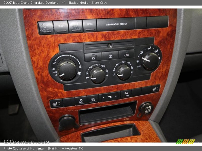 Black / Medium Slate Gray 2007 Jeep Grand Cherokee Overland 4x4