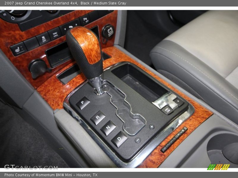 Black / Medium Slate Gray 2007 Jeep Grand Cherokee Overland 4x4