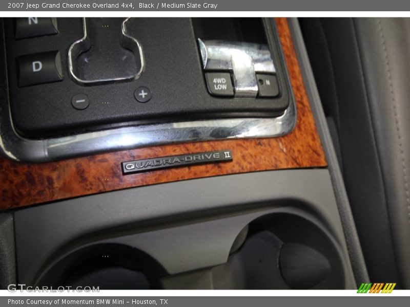 Black / Medium Slate Gray 2007 Jeep Grand Cherokee Overland 4x4