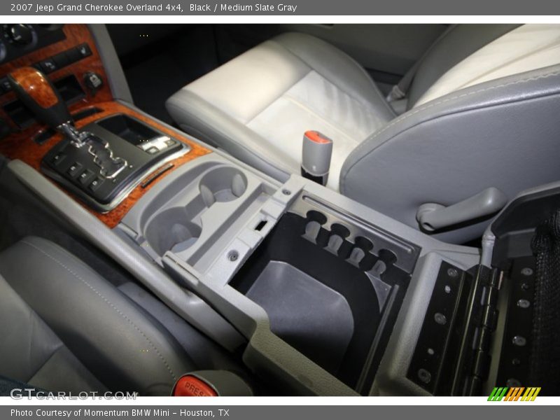 Black / Medium Slate Gray 2007 Jeep Grand Cherokee Overland 4x4