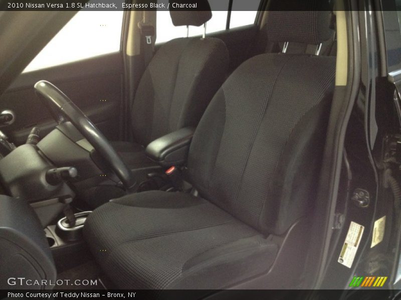 Espresso Black / Charcoal 2010 Nissan Versa 1.8 SL Hatchback