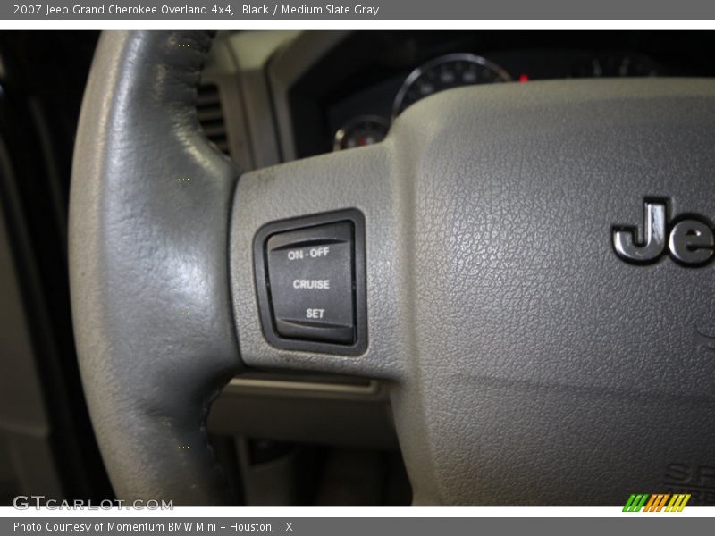Black / Medium Slate Gray 2007 Jeep Grand Cherokee Overland 4x4