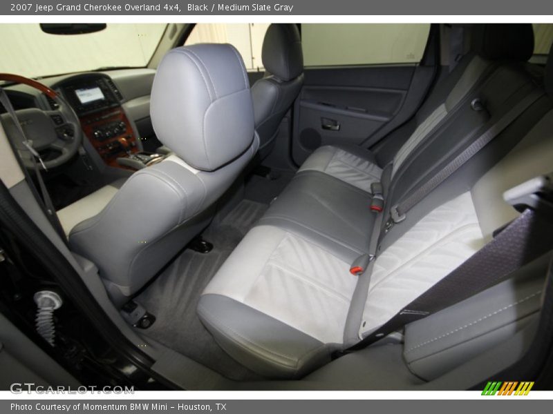 Black / Medium Slate Gray 2007 Jeep Grand Cherokee Overland 4x4
