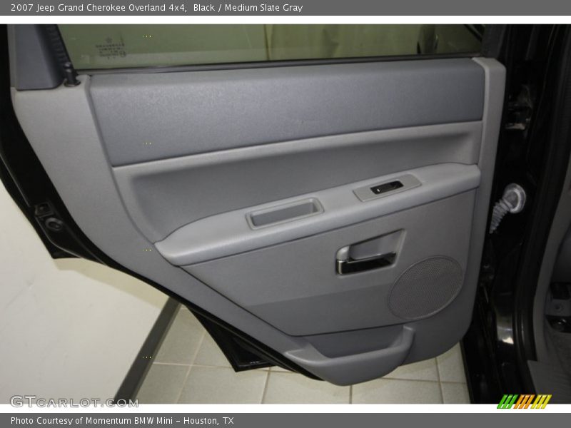 Black / Medium Slate Gray 2007 Jeep Grand Cherokee Overland 4x4