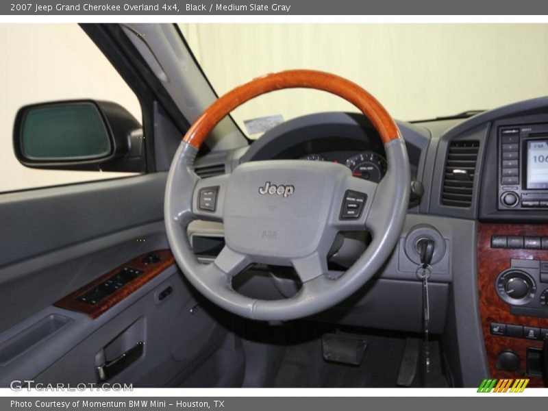 Black / Medium Slate Gray 2007 Jeep Grand Cherokee Overland 4x4