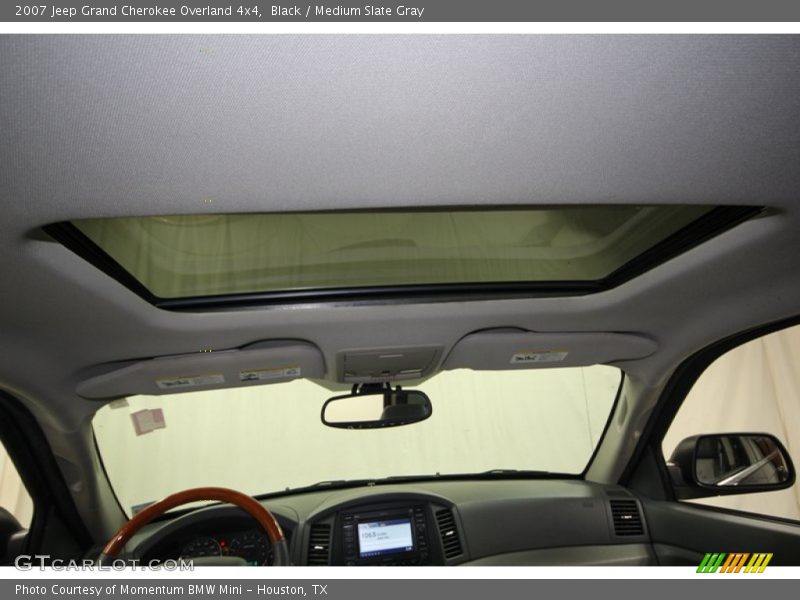 Black / Medium Slate Gray 2007 Jeep Grand Cherokee Overland 4x4