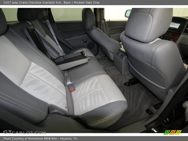 Black / Medium Slate Gray 2007 Jeep Grand Cherokee Overland 4x4