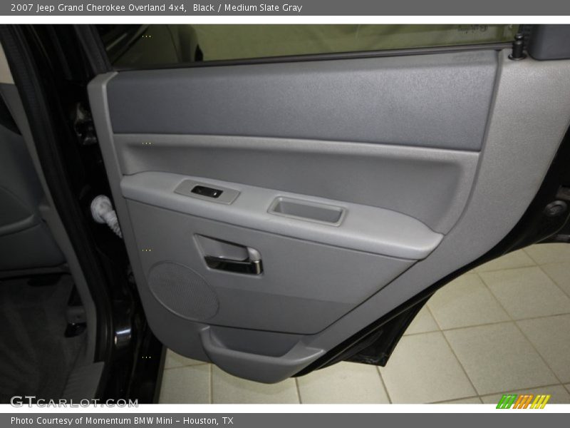Black / Medium Slate Gray 2007 Jeep Grand Cherokee Overland 4x4
