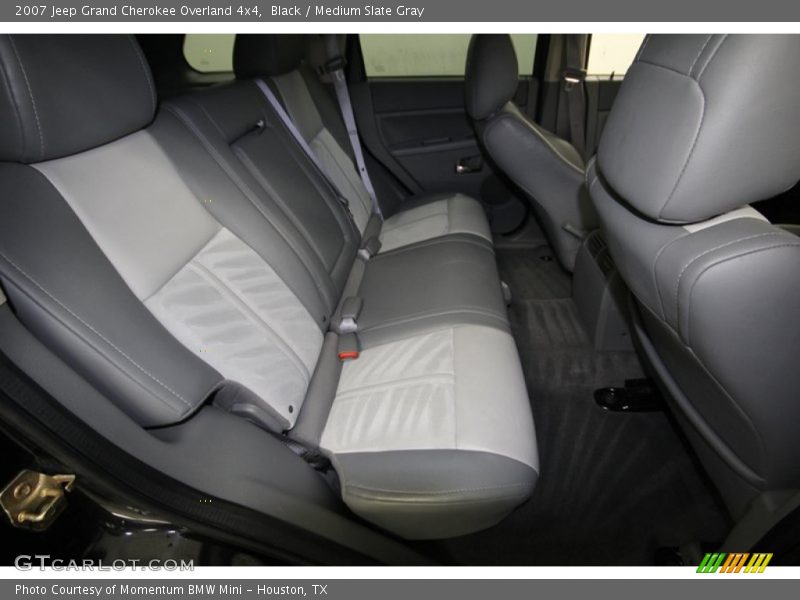 Black / Medium Slate Gray 2007 Jeep Grand Cherokee Overland 4x4