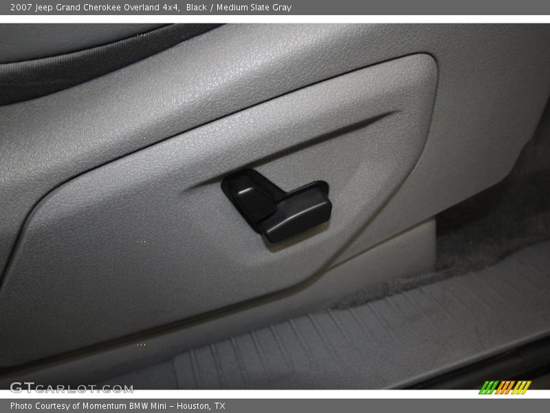 Black / Medium Slate Gray 2007 Jeep Grand Cherokee Overland 4x4