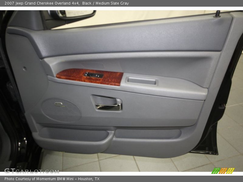 Black / Medium Slate Gray 2007 Jeep Grand Cherokee Overland 4x4