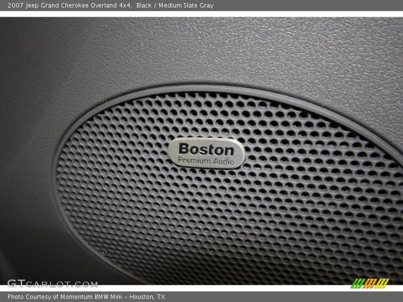 Black / Medium Slate Gray 2007 Jeep Grand Cherokee Overland 4x4