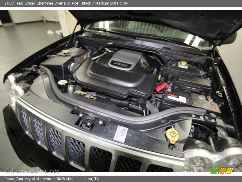 Black / Medium Slate Gray 2007 Jeep Grand Cherokee Overland 4x4