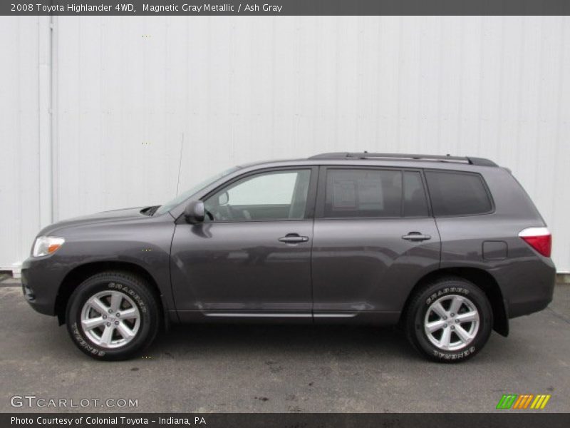  2008 Highlander 4WD Magnetic Gray Metallic