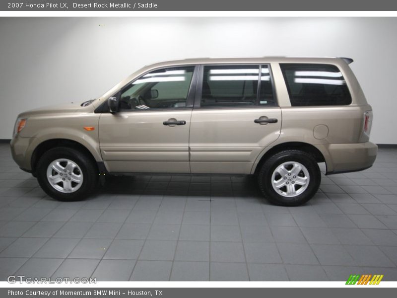 Desert Rock Metallic / Saddle 2007 Honda Pilot LX