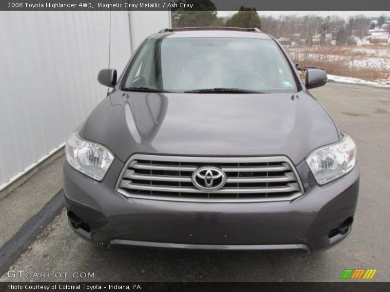 Magnetic Gray Metallic / Ash Gray 2008 Toyota Highlander 4WD