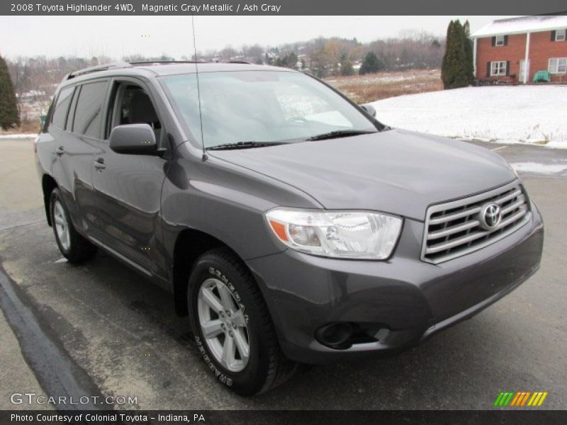 Front 3/4 View of 2008 Highlander 4WD