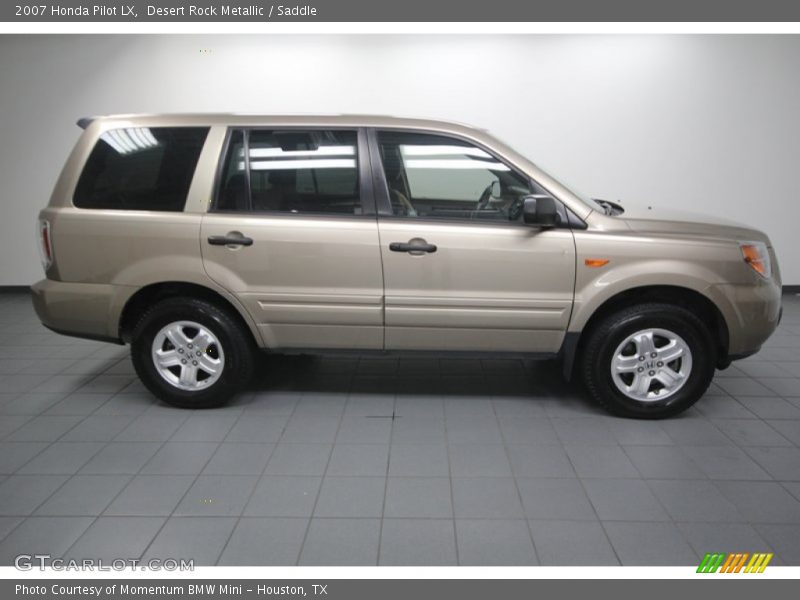 Desert Rock Metallic / Saddle 2007 Honda Pilot LX
