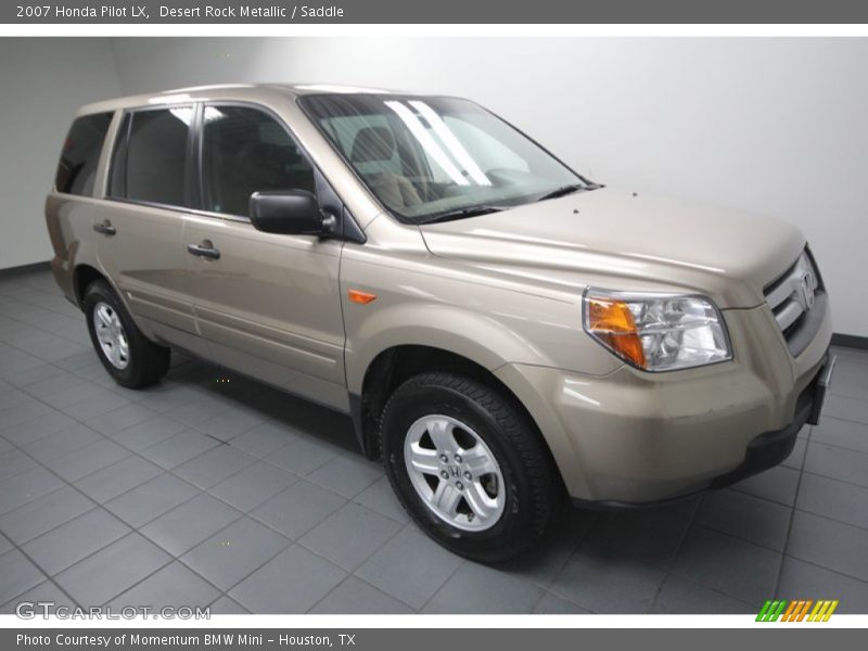 Desert Rock Metallic / Saddle 2007 Honda Pilot LX